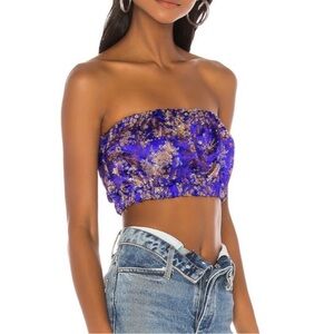 superdown Jacquard Crop Top